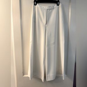 Elizabeth and James Wide Leg Crop Pants Drapey Trousers-size 4
